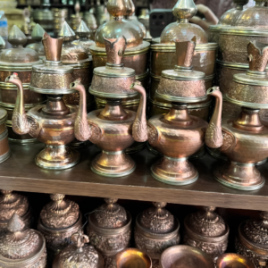 Traditional Tibetan Copper Hukka / Ritual Vessel