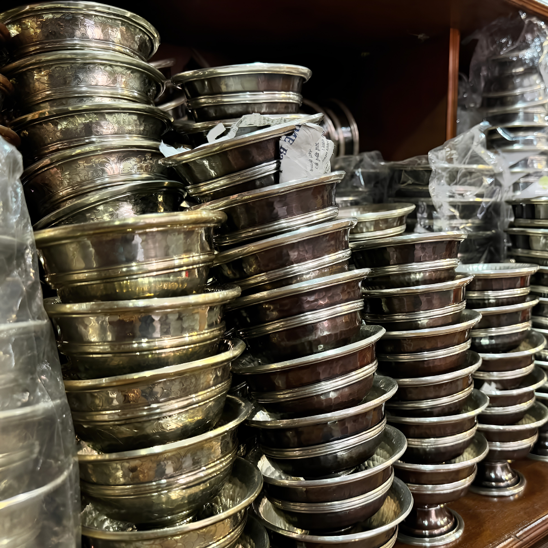 Traditional Tibetan Buddhist Offering Bowls